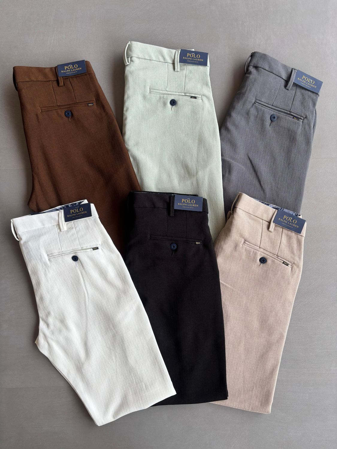 ​RALPH LAUREN Premium Quality Linen Men&#39;s Trousers - 55 Pc