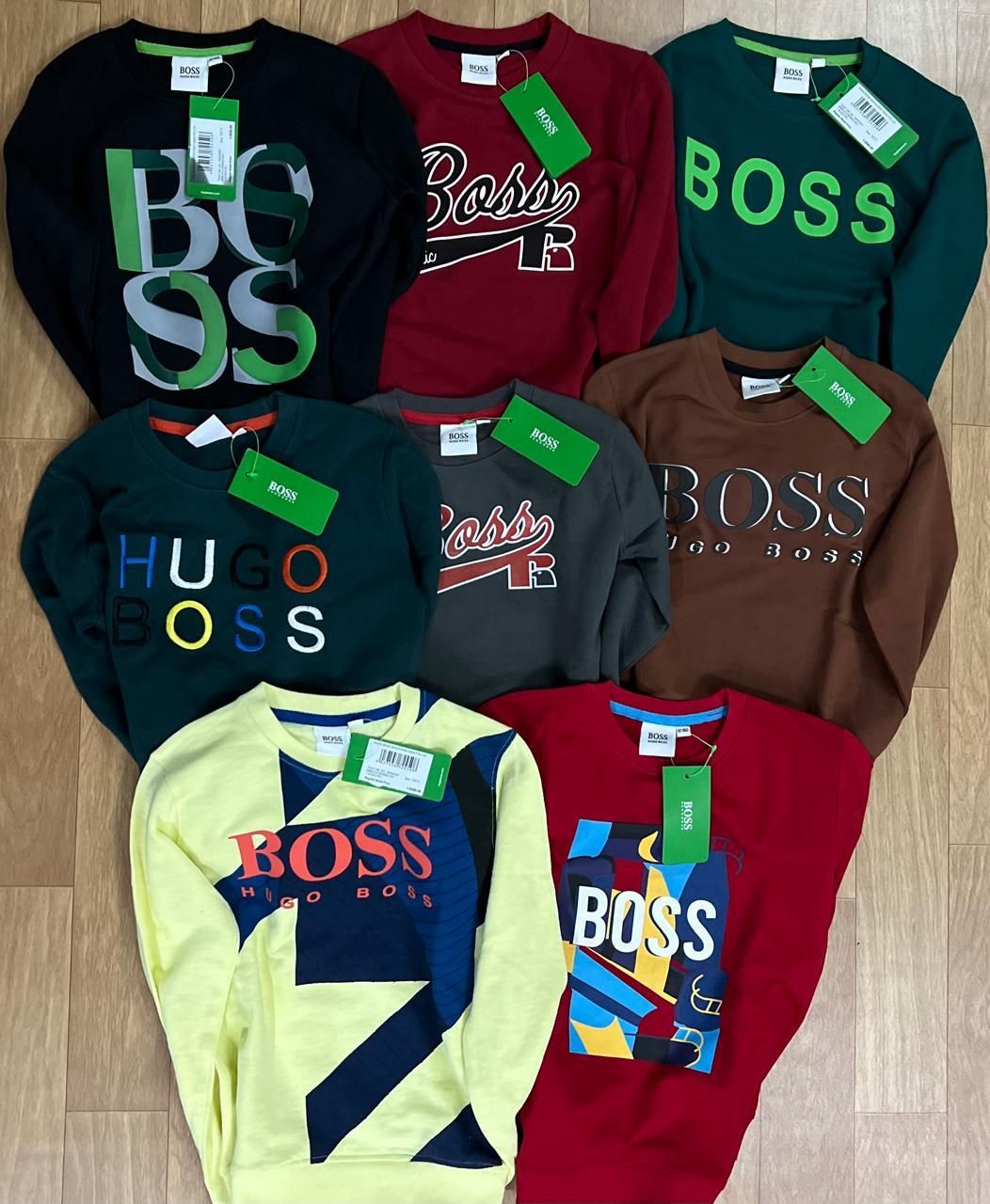 ​Hugo Boss Premium Quality Full Sleeve Kids winter sweatshirts - 105
