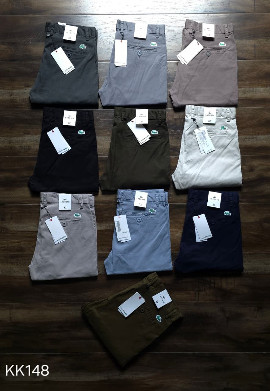 Men&#39;s Branded Premium Quality Cotton Lycra Men&#39;s Pant - 50 Pc