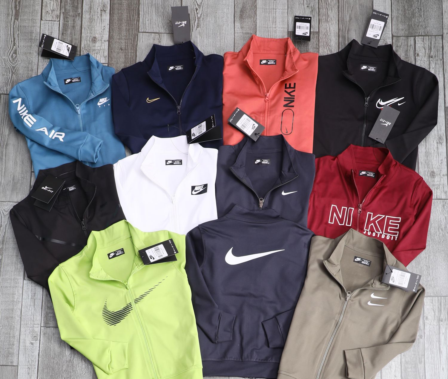 ​NIKE (UNISEX) Premium Quality Fourway Lycra Hi Neck Kids Upper - 64 Pc