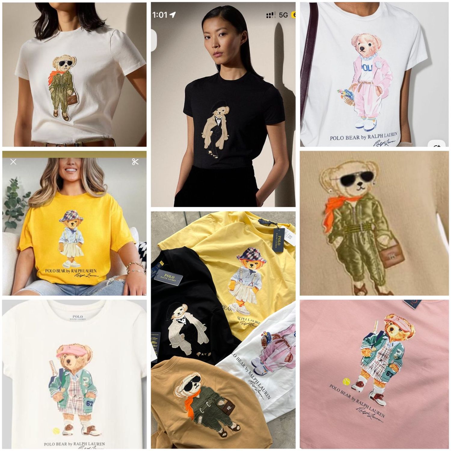 RALPH LAUREN Premium Quality Crew Neck Half Sleeve Women&#39;s T-shirt - 40 Pc