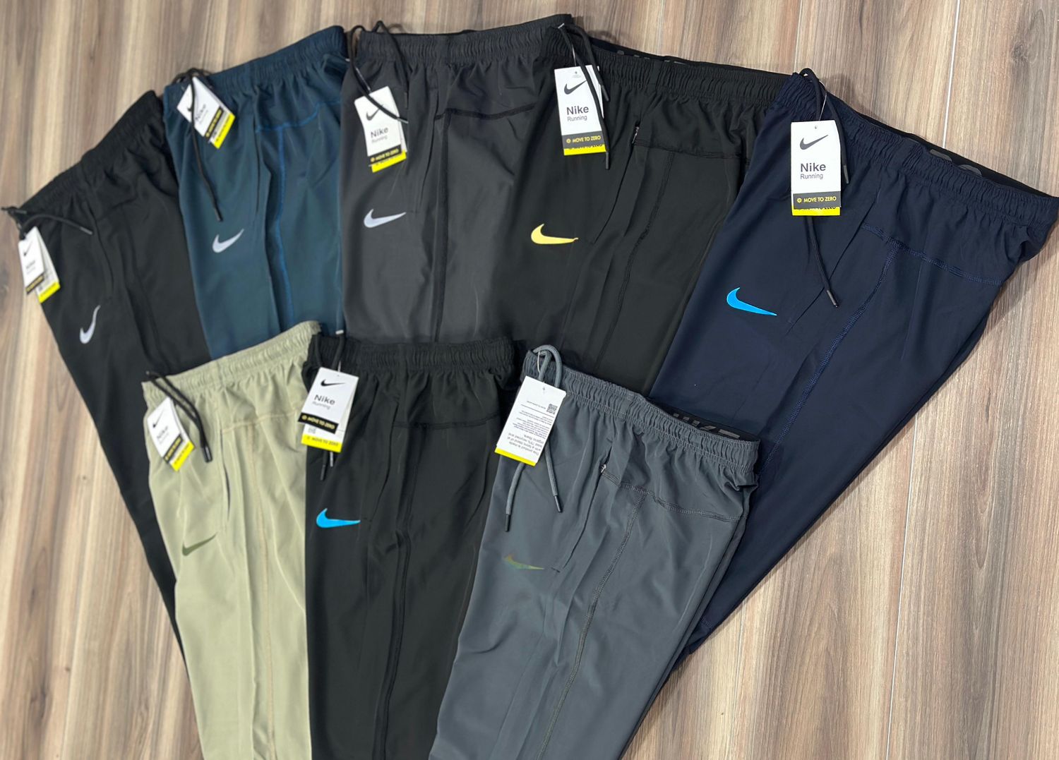 NIKE Premium Quality Ns Lycra Men&#39;s Track Pants - 64 Pc