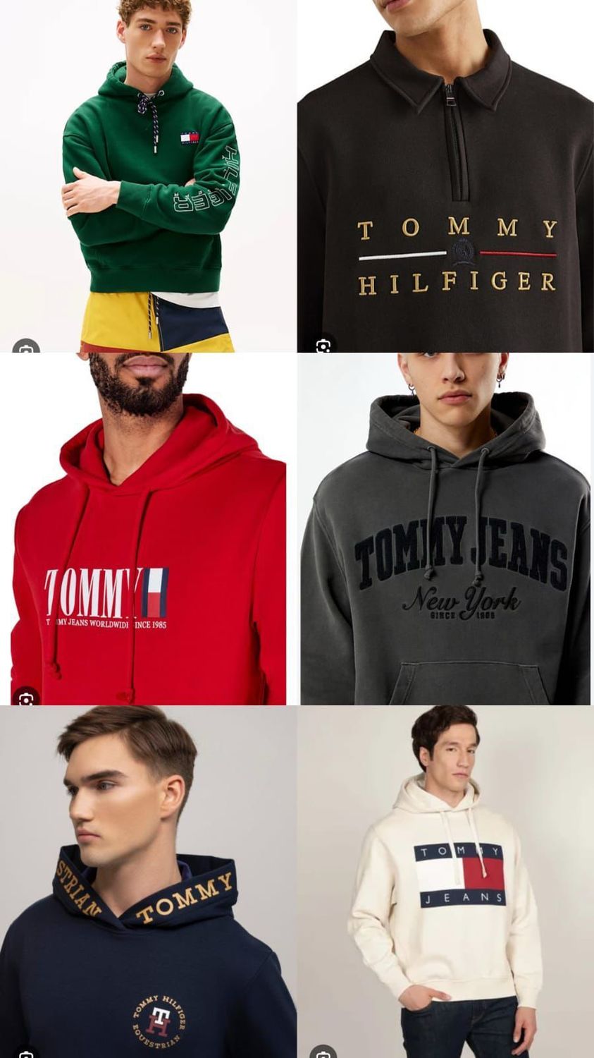 ​Tommy Hilfiger Premium Quality Cotton Men&#39;s Hoodies - 24 Pc