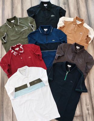 Men&#39;s Branded Premium Quality Collar Neck Half Sleeve Men’s Polo T-Shirts - 60 Pc