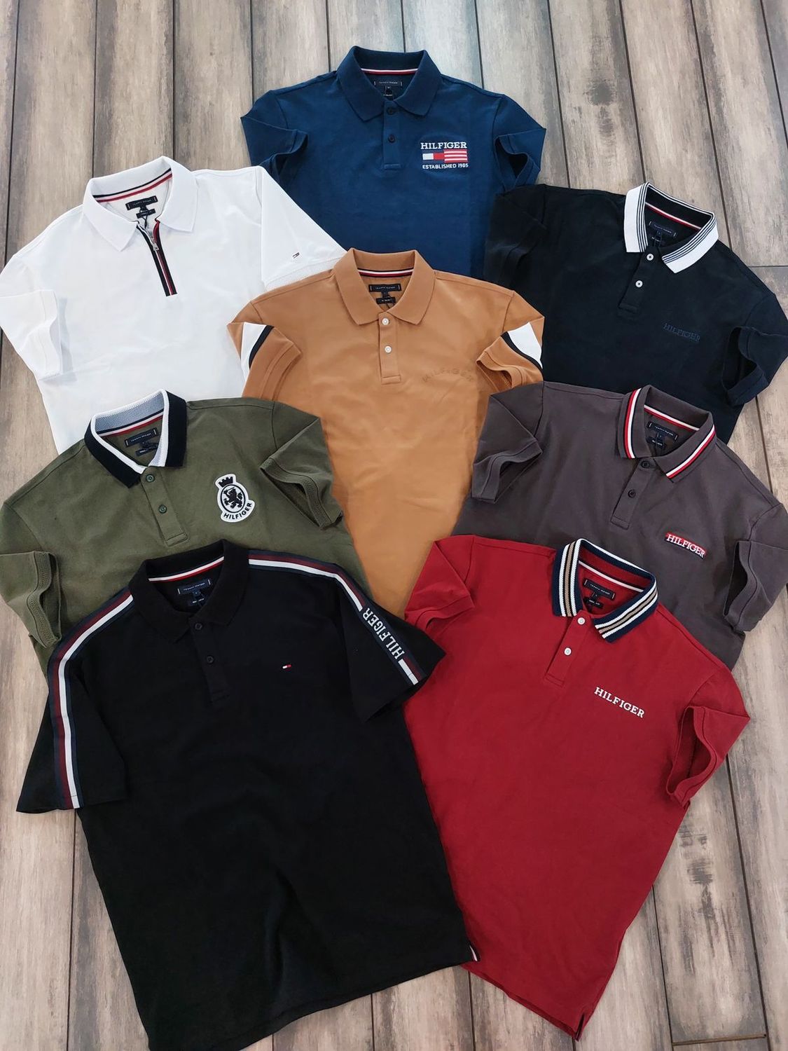 Tommy Premium Quality Collar Neck Half Sleeve Men’s Polo T-Shirts - 60