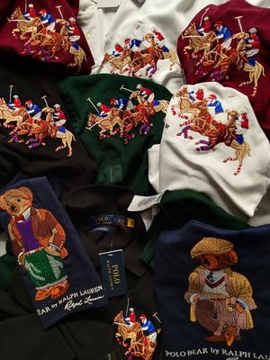 ​Ralph Lauren Premium Quality Collar Neck Half Sleeve Men&#39;s T-shirt - 48 Pc