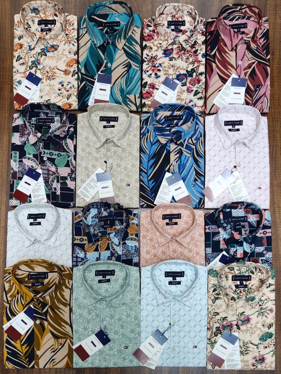 TOMMY Premium Quality Collar Neck Half Sleeve Men&#39;s Shirt - 66 Pc