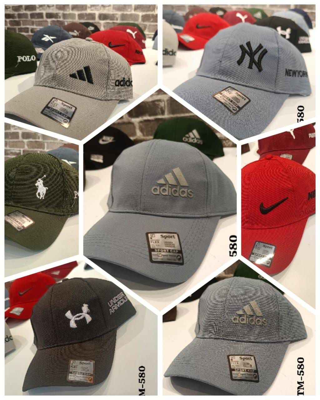 ​Multi brand premium quality Men&#39;s cap - 50 Pc