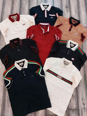 Gucci Premium Quality Collar Neck Half Sleeve Men’s Polo T-Shirts - 60 Pc