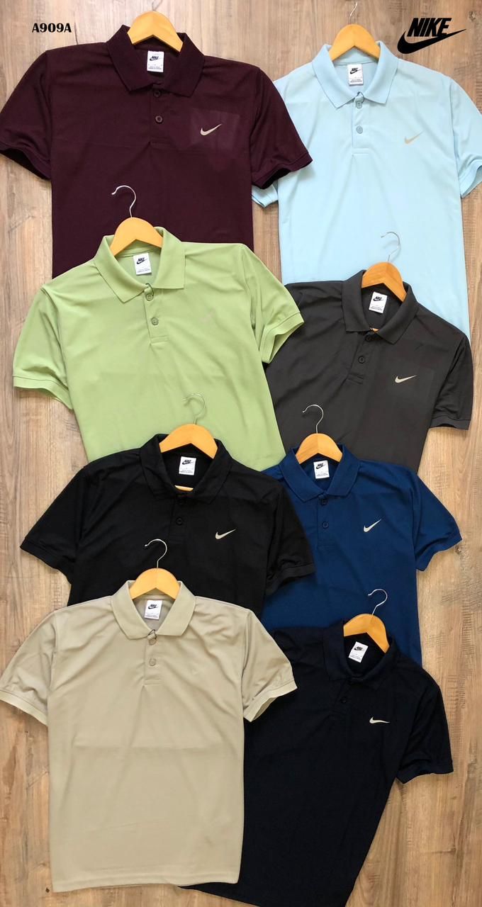 NIKE Premium Quality Collar Neck Half Sleeve Men&#39;s T-shirt - 70 Pc
