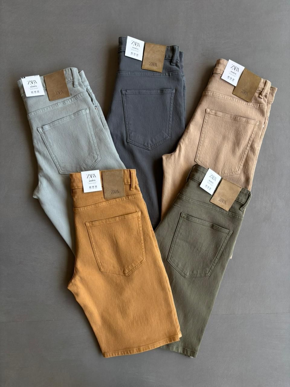 ​Zara Premium Quality Heavy stretch RFD Men&#39;s denim shorts - 42 Pc