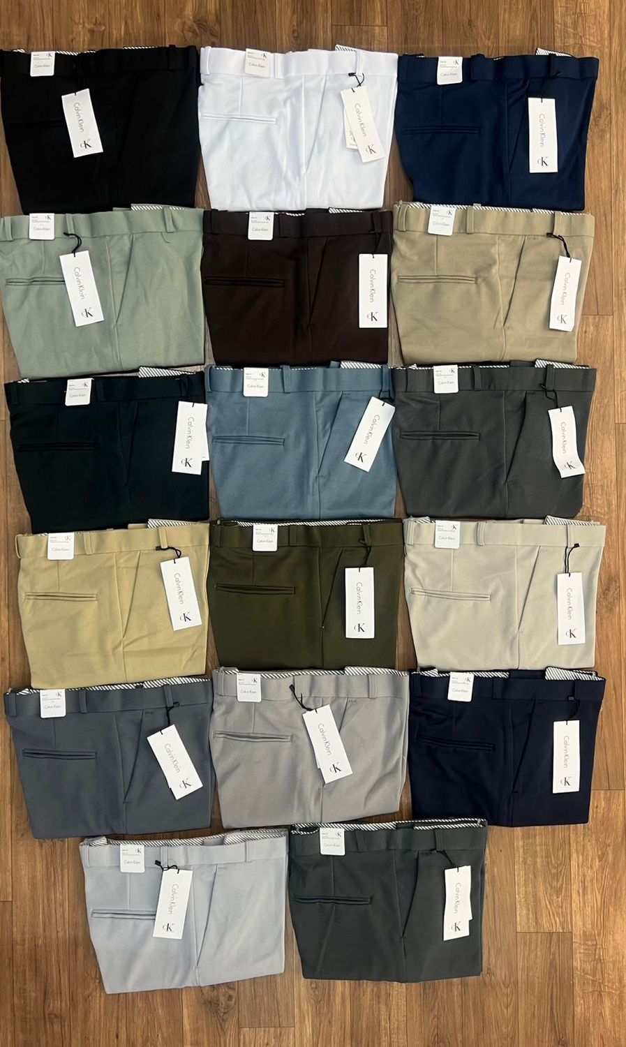 Calvin klein ( ​Big sizes ) 4way Lycra Ankle fit Men&#39;s Peanut pants - 90 Pc