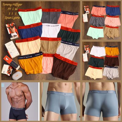Tommy Hilfiger Premium Quality Cotton Feel Lycra Men's Trunks - 72 Pc