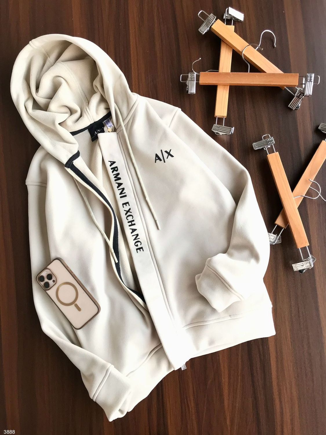 Armani Exchange Premium Quality Full Sleeve Men&#39;s Zipper Hoody - 24 Pc