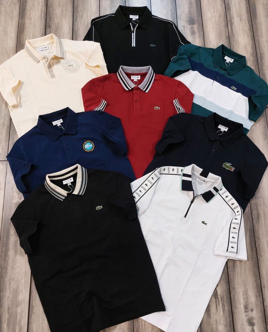 Men&#39;s Branded Premium Quality Collar Neck Half Sleeve Men&#39;s T-Shirt - 60 Pc