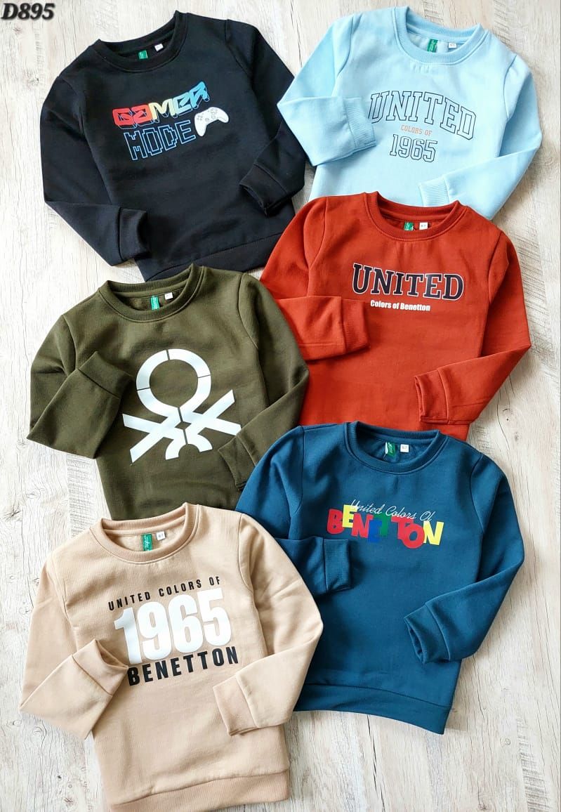 UCB Premium Quality Cotton Round Neck Full Sleeve Men&#39;s Sweatshirt - 66 Pc