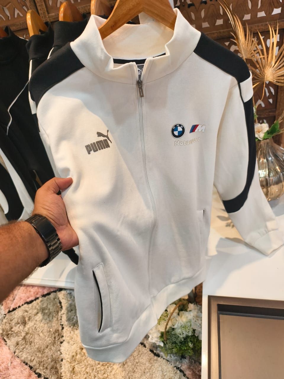 Puma Premium Quality Cotton Open Zipper Men&#39;s Jacket Sweatshirt - 24 Pc