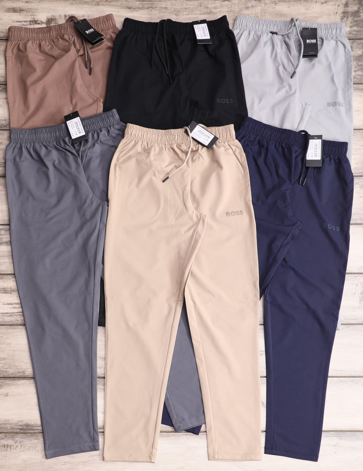 Hugo Boss Premium Quality Strechable Lycra Men&#39;s Track Pant - 50 Pc