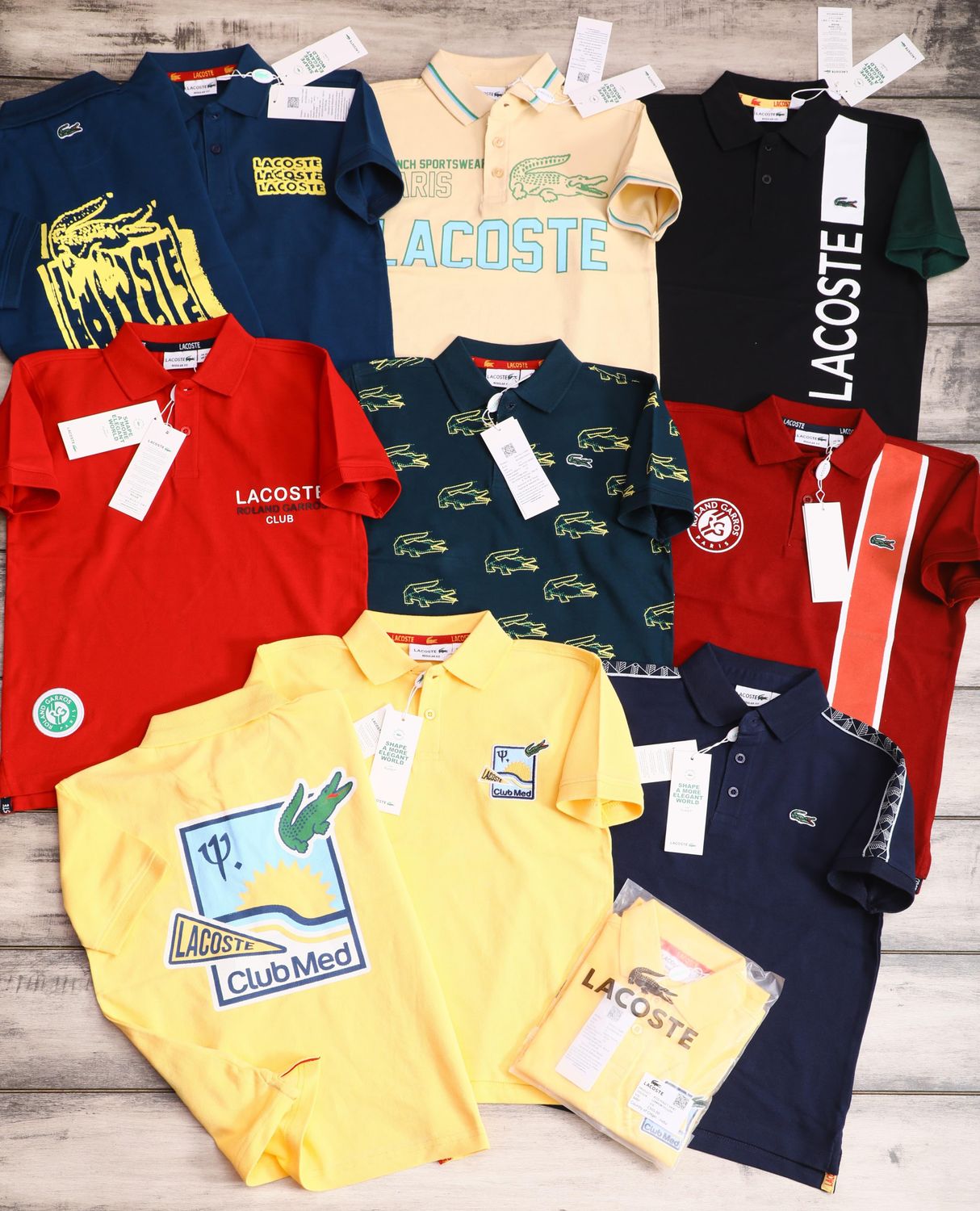 Kid&#39;s Branded Premium Quality (unisex) Collar Neck Half Sleeve Boys &amp; Girls Polo T-Shirt - 54 Pc