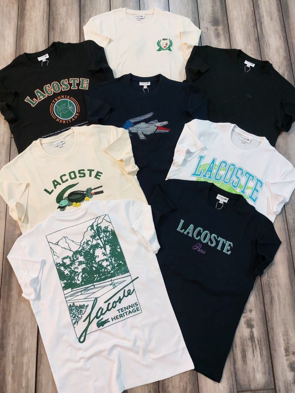 Men&#39;s Branded Premium Quality Round Neck  Half Sleeve Men&#39;s T-Shirts - 68 Pc