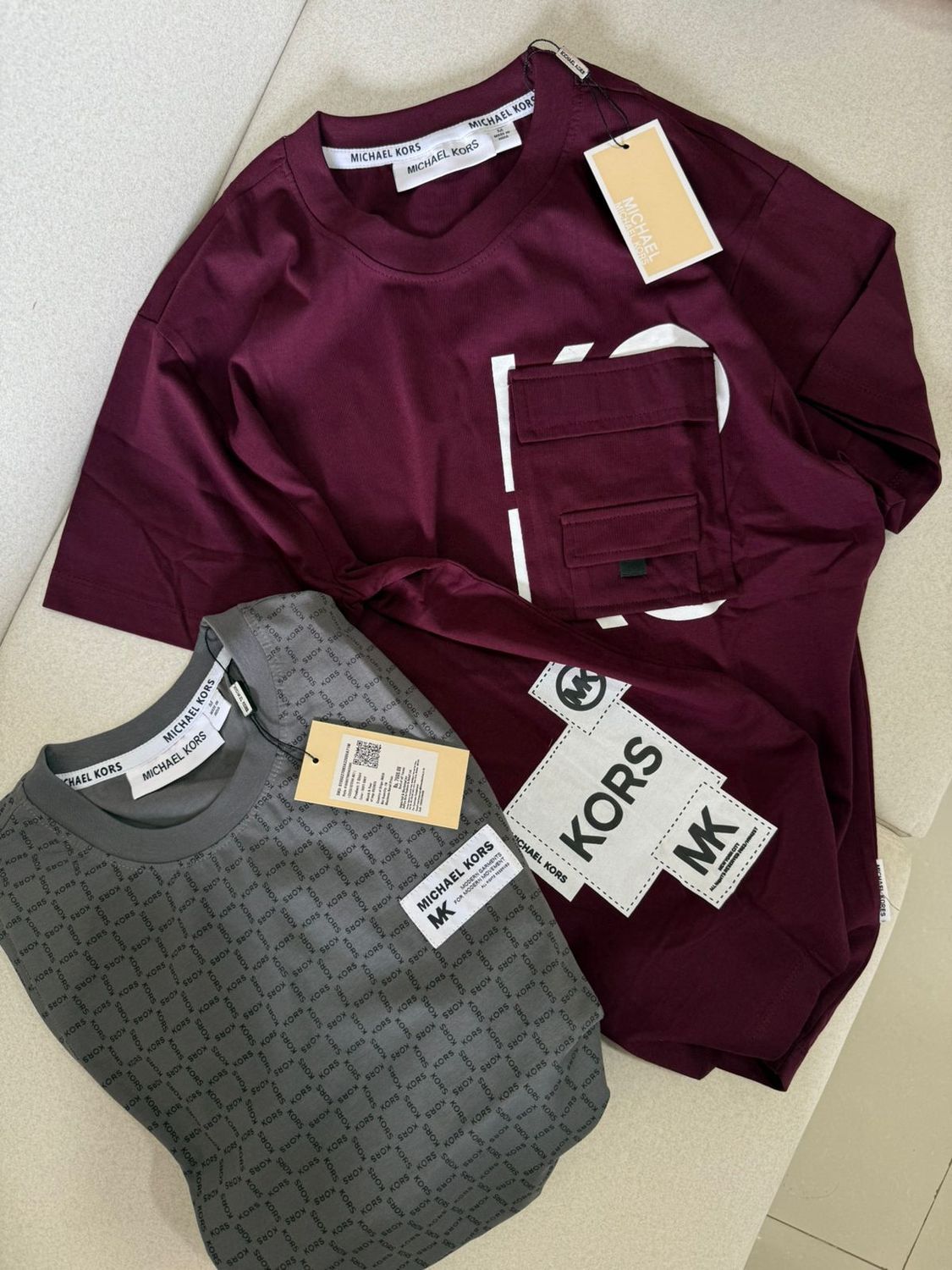 Michael Cores Premium Quality Cotton Round Neck Half Sleeve Men&#39;s T-shirt - 80 Pc