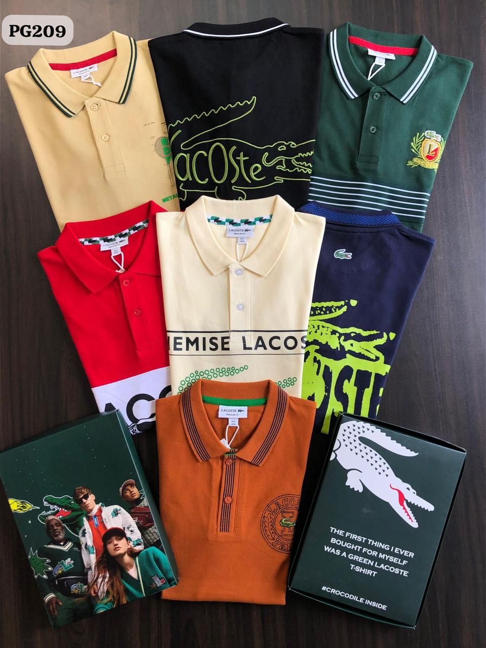 Men&#39;s Branded Premium Quality Cotton Collar Neck Half Sleeve Men&#39;s T-shirt - 62 Pc