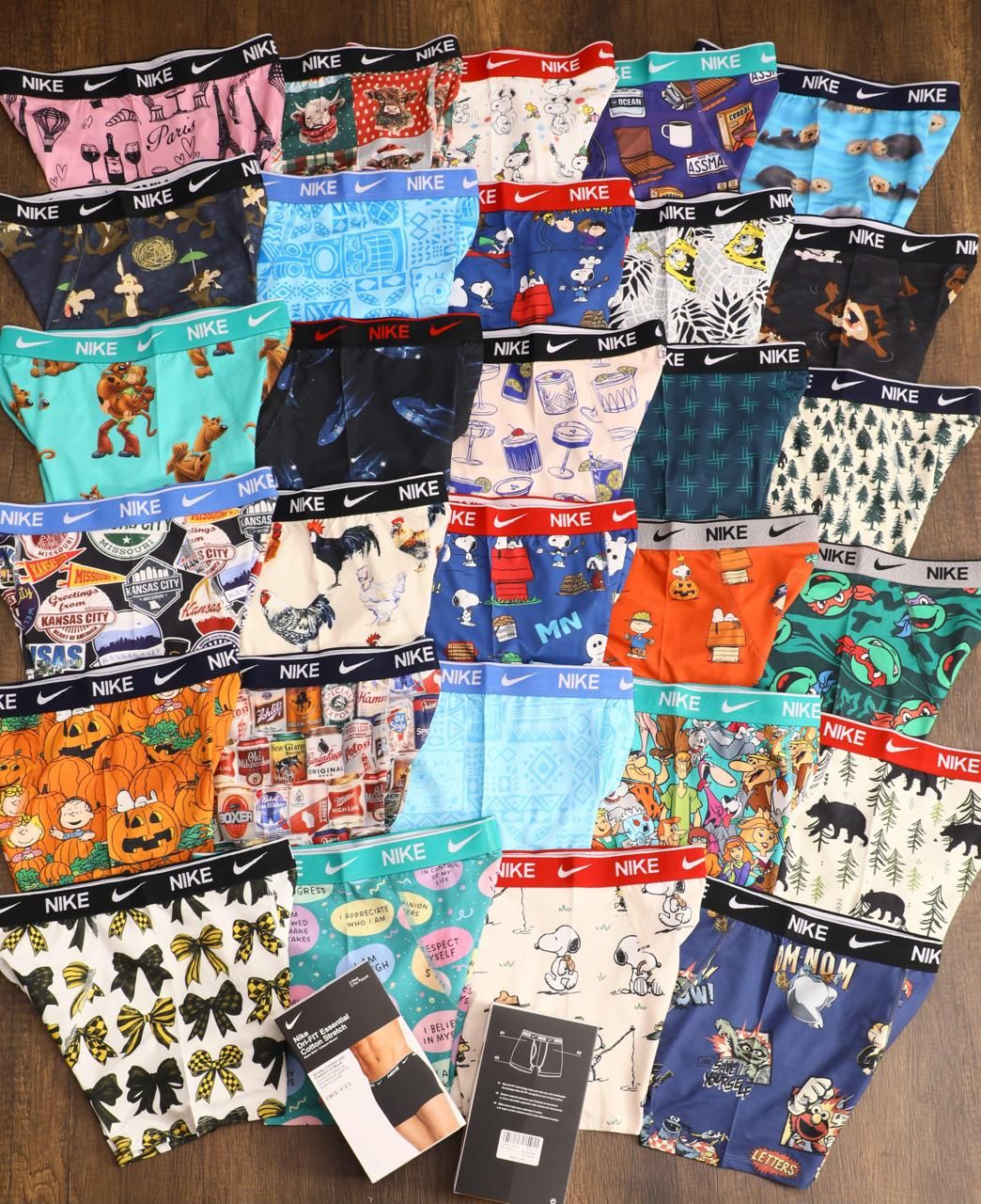 Nike Premium Quality Cotton Lycra Men&#39;s Trunks - 96 Pc