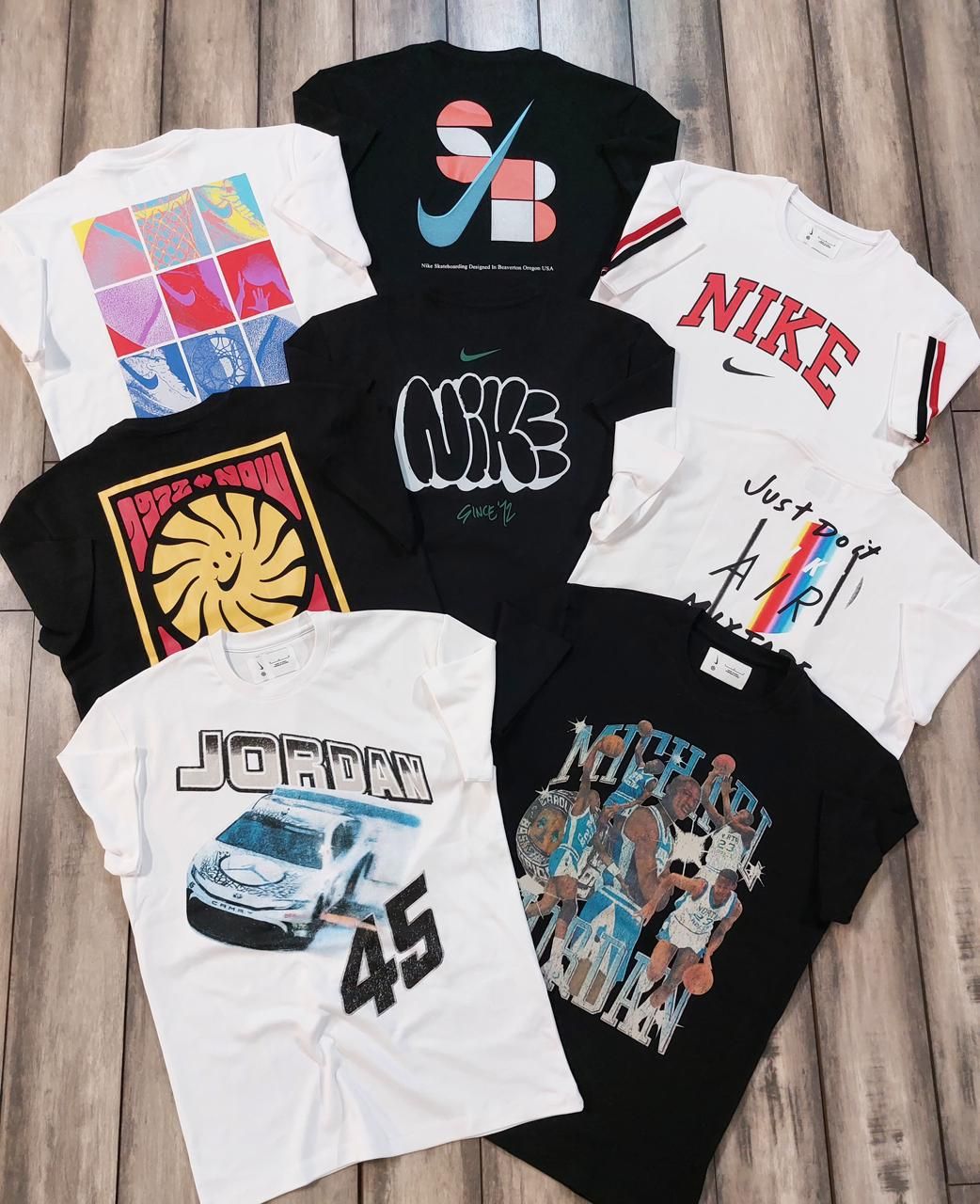 Nike Premium Quality Round Neck Half Sleeve Men&#39;s T-shirt - 68 Pc