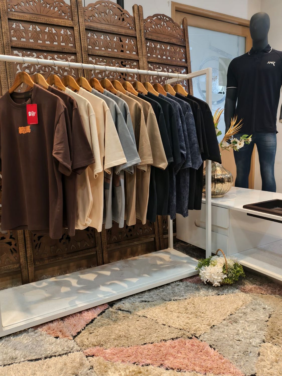 Souled Store Premium Quality Cotton Oversized Dropshoulder Round Neck Half Sleeve Men&#39;s T-shirt - 60 Pc