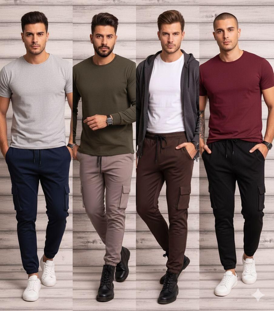 Balmain Premium Quality Men&#39;s Cargo Joggers - 26 Pc