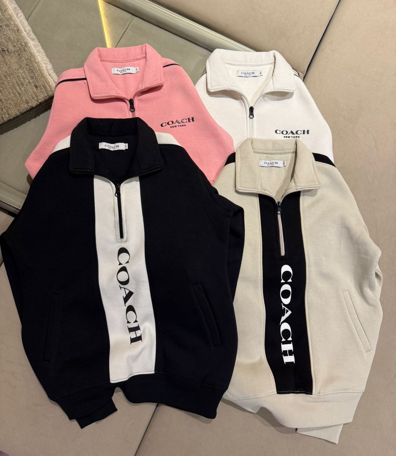 Coach Premium Quality Full Sleeve Women&#39;s Co-ord Set - 16 Pc