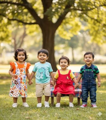 Now &amp; Relaince Premium Quality Boy's &amp; Girl's Dungaree Set - 50 Set