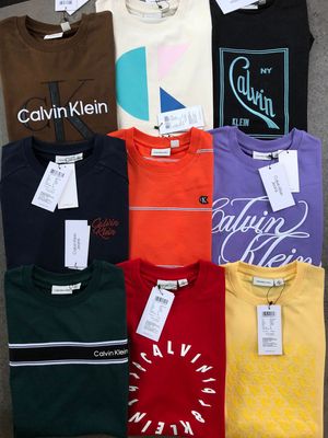 Calvin Klein Premium Quality Crew Neck Half Sleeve Men’s T-shirt - 75 Pc