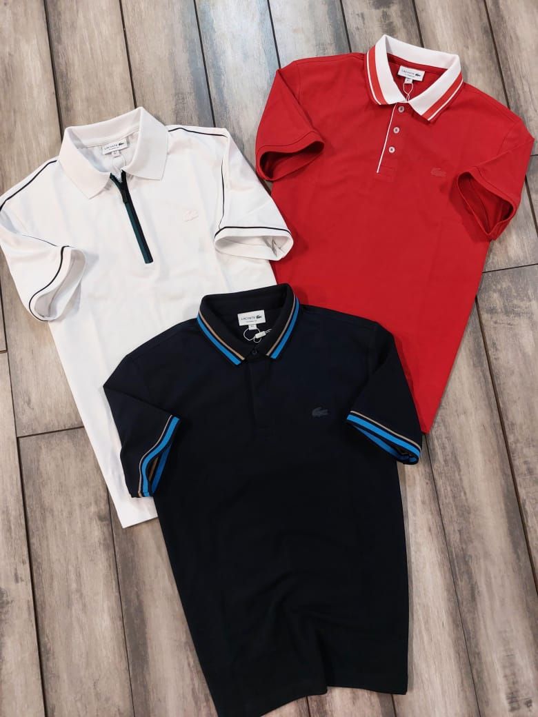 Men&#39;s Branded Premium Quality Collar Neck Half Sleeve Men’s Polo T-Shirts - 46 Pc