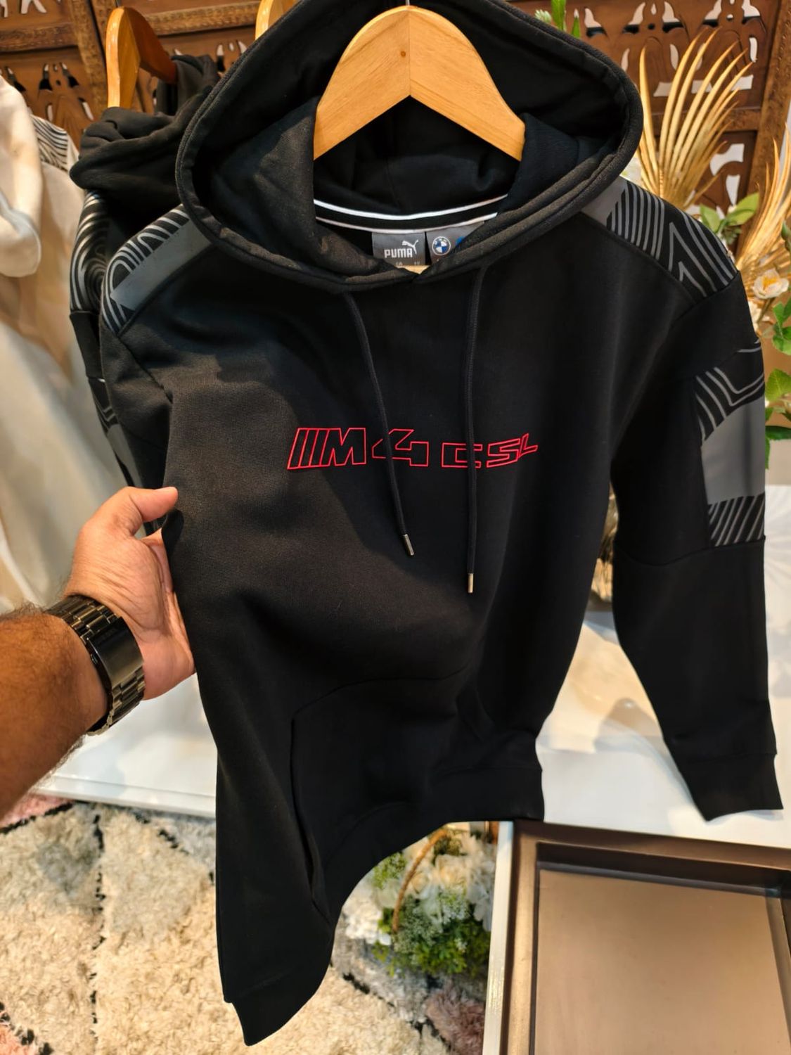 Puma Premium Quality Cotton Full Sleeve Men&#39;s Hooded Sweatshirt - 20 Pc