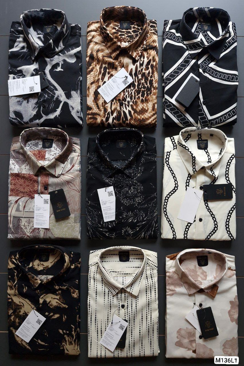 Rare Rabit Premium Quality Collar Neck Full Sleeve Men's Shirt - 29 Pc.
