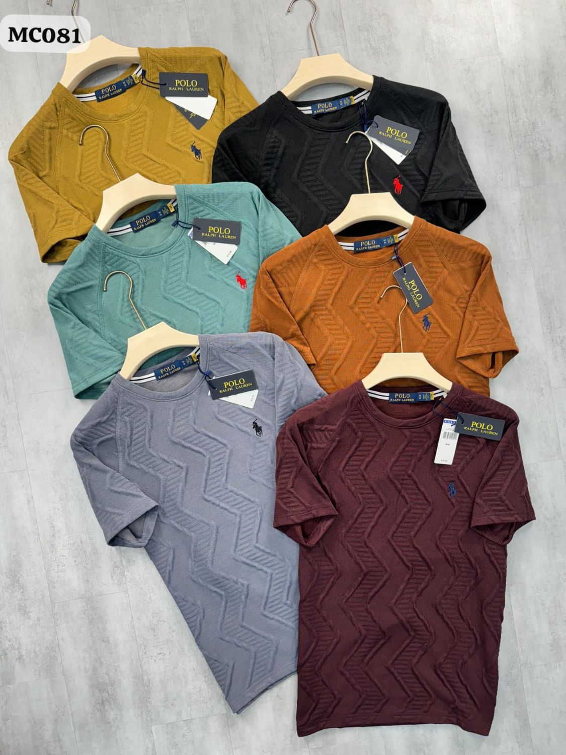 Ralph Lauren Premium Quality Crew Neck Half Sleeve Men's T-shirt - 56 Pc