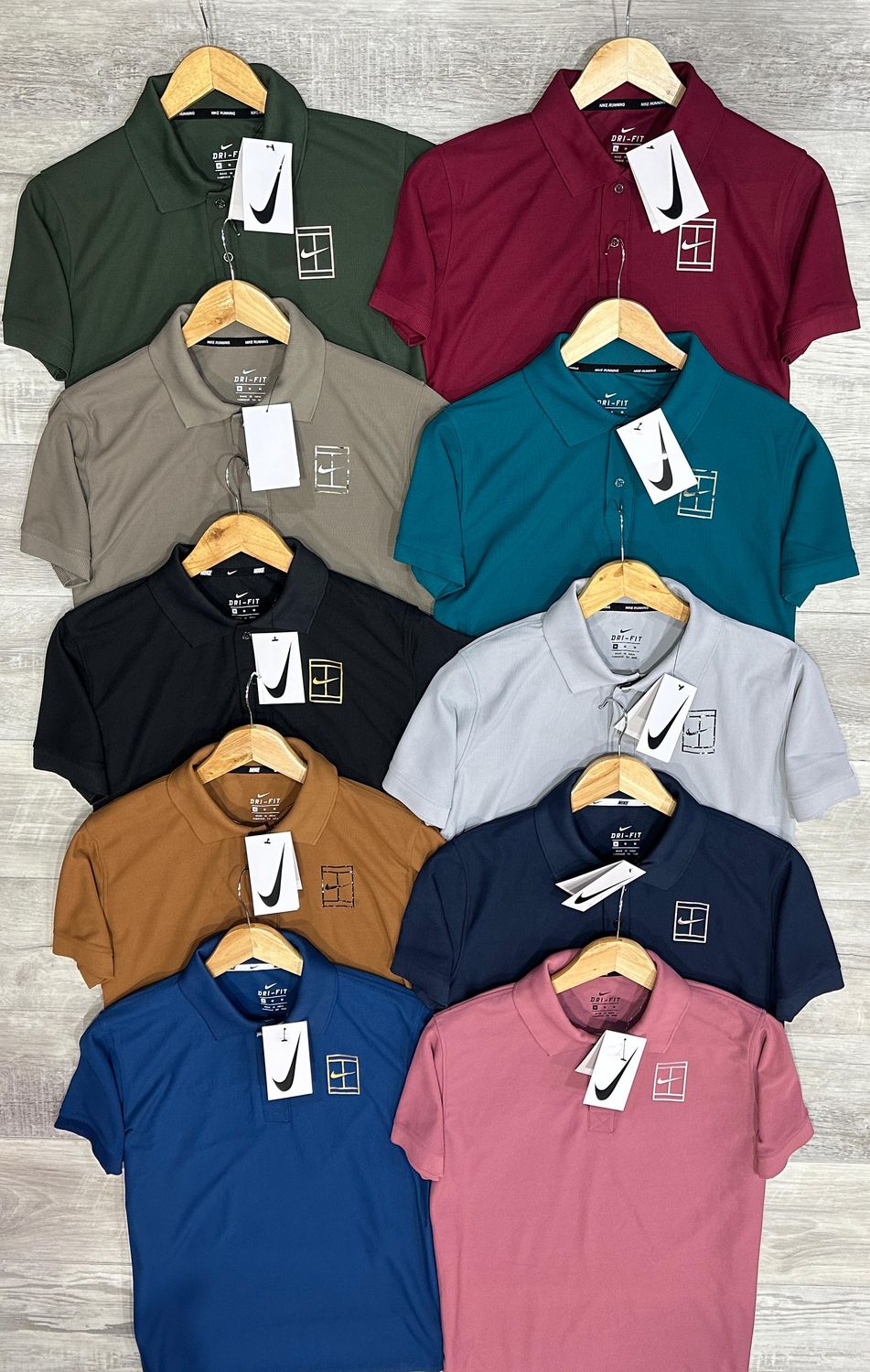 Nike Premium Quality Mars Lycra Crew Neck Half Sleeve Men's T-shirt - 85 Pc