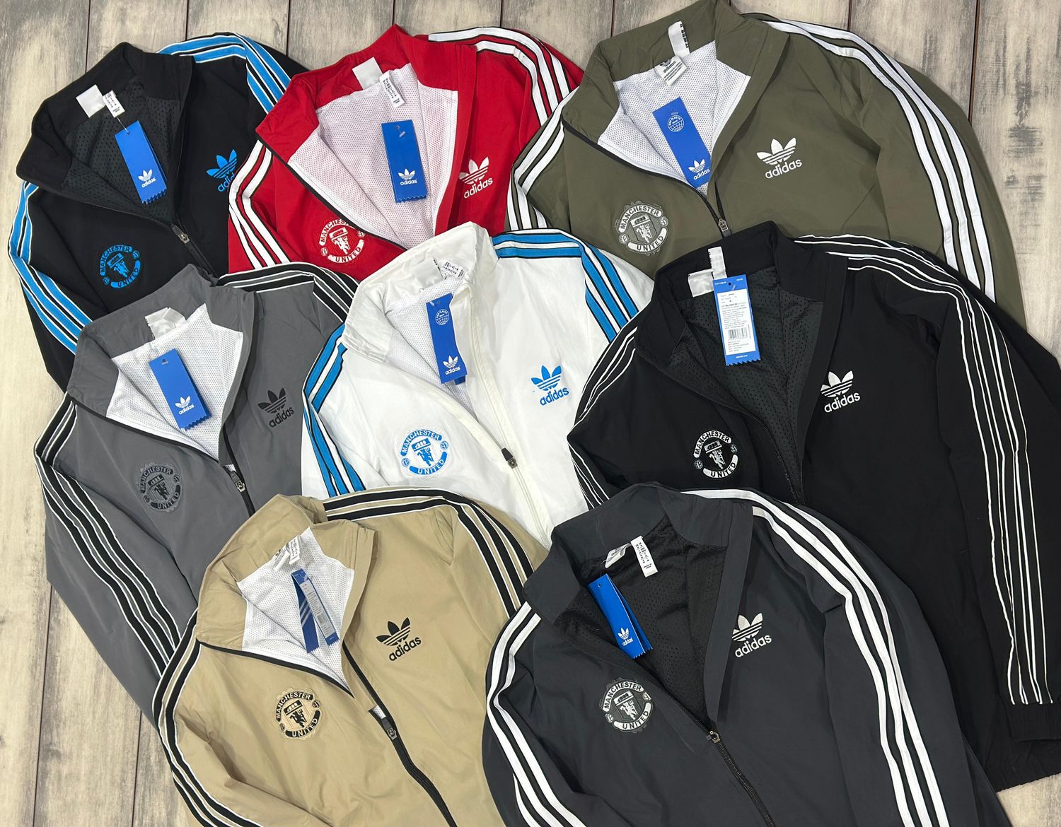 Adidas Ultra Premium Quality Nylon Crush Lycra Men's Jackets - 40 Pc