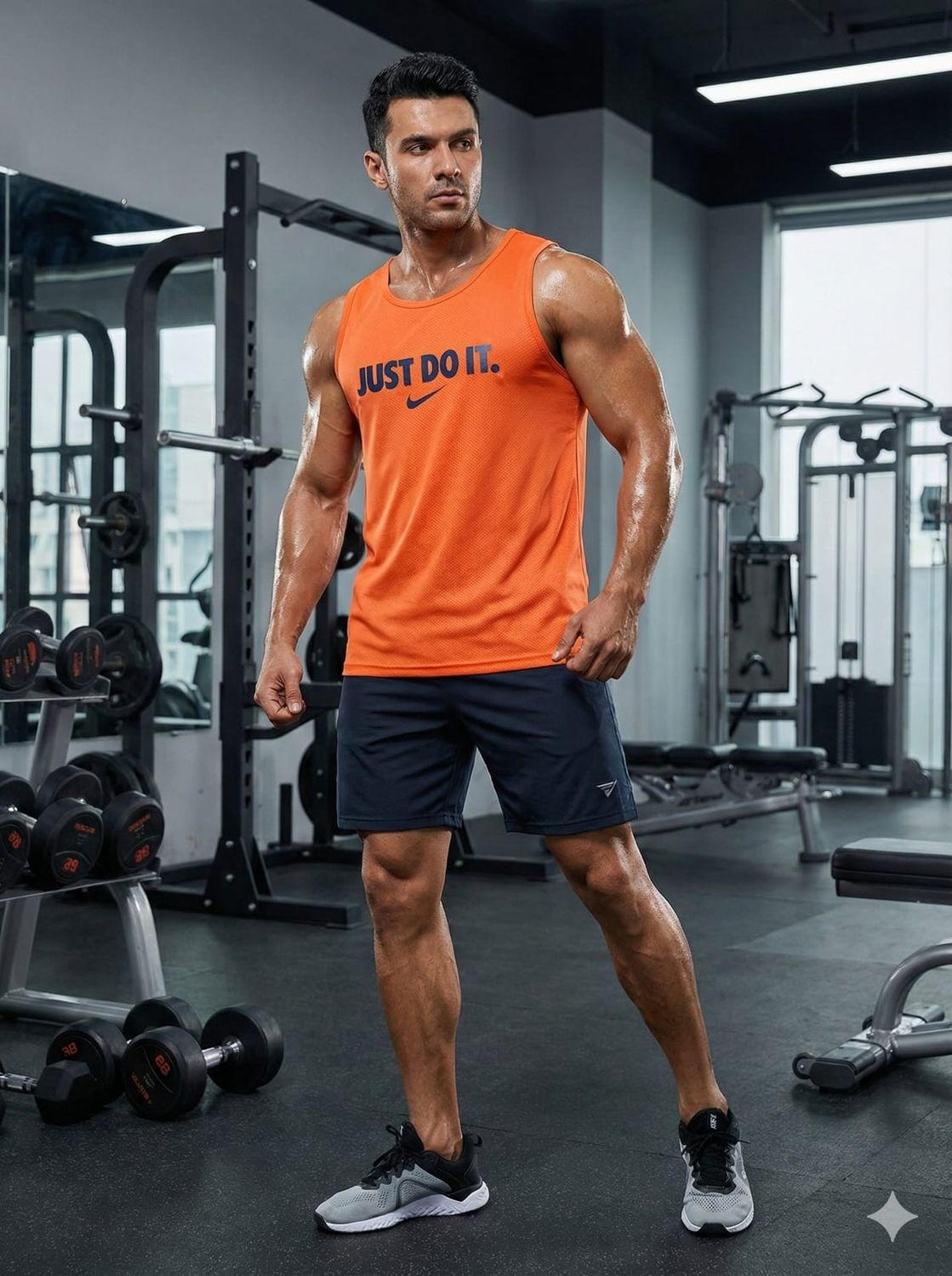 Nike Premium Quality Fourway Lycra Men's Sleeveless T-shirt - 56 Pc