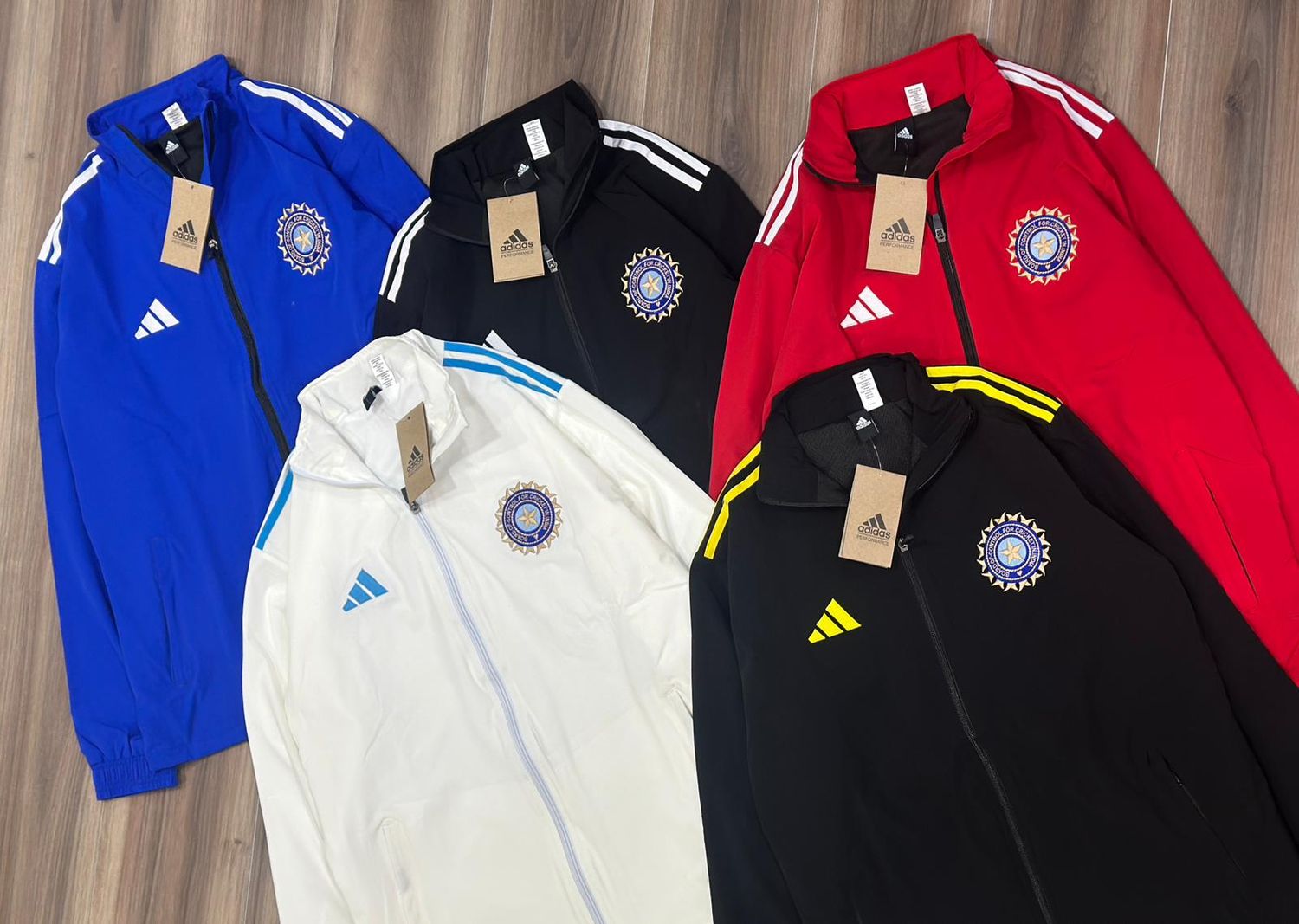 Adidas Ultra Premium Quality India Edition Nylon Crush Lycra With Imported Men's Jackets - 30 Pc