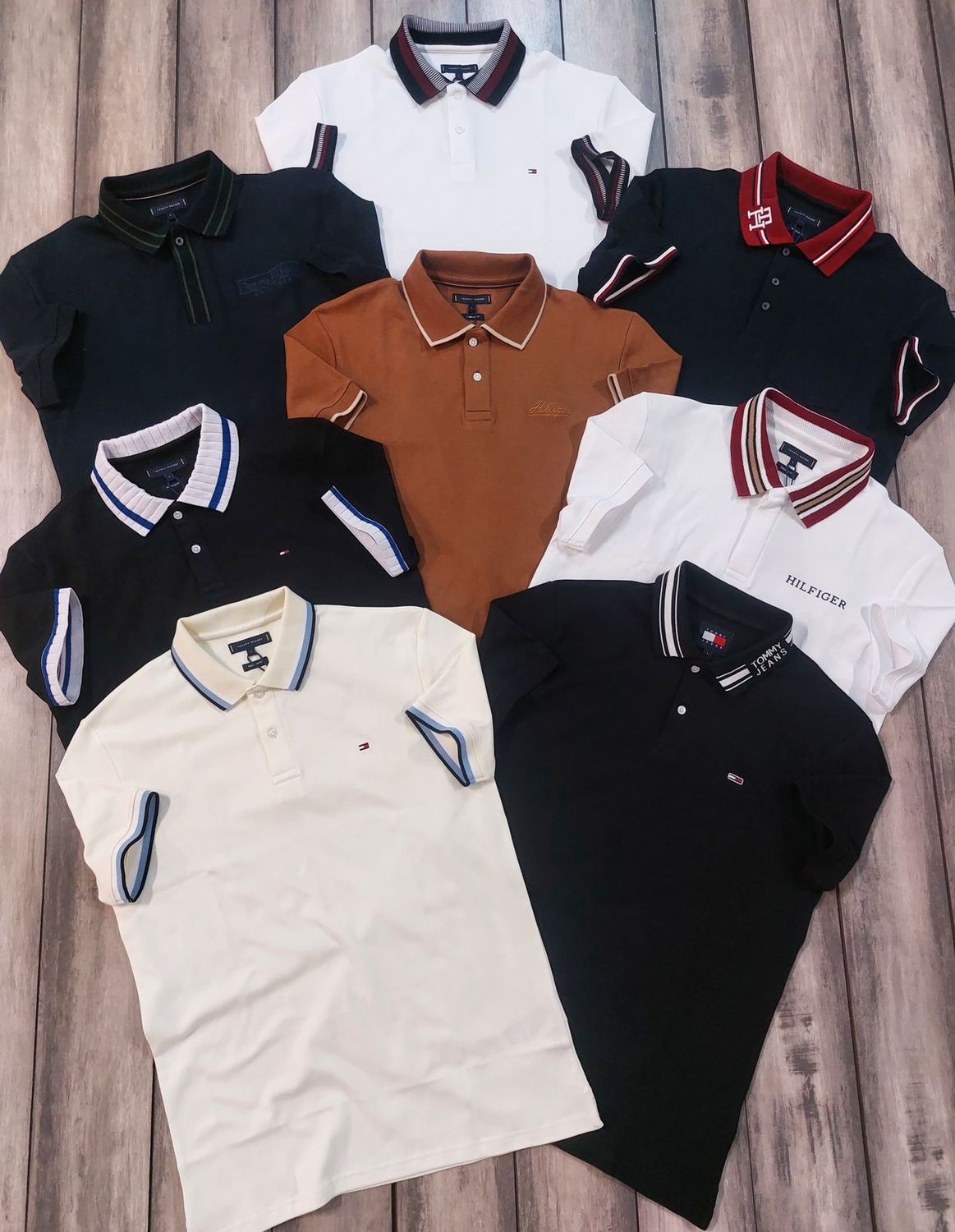 Tommy Premium Quality Collar Neck Half Sleeve Men’s Polo T-Shirts - 60 Pc