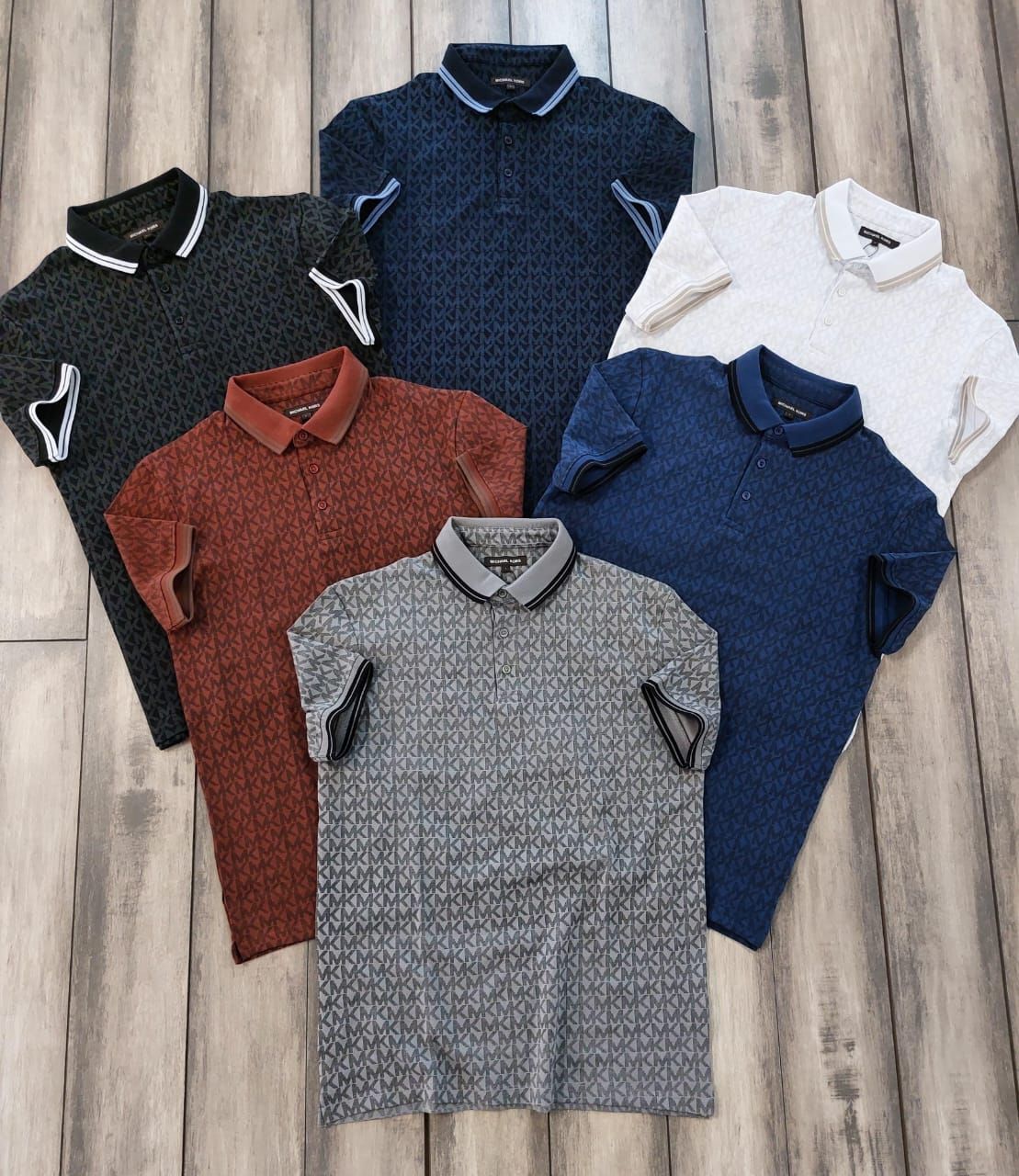 ​Michael Kors Premium Quality Collar Neck Half Sleeve Men's T-shirt - 52 Pc