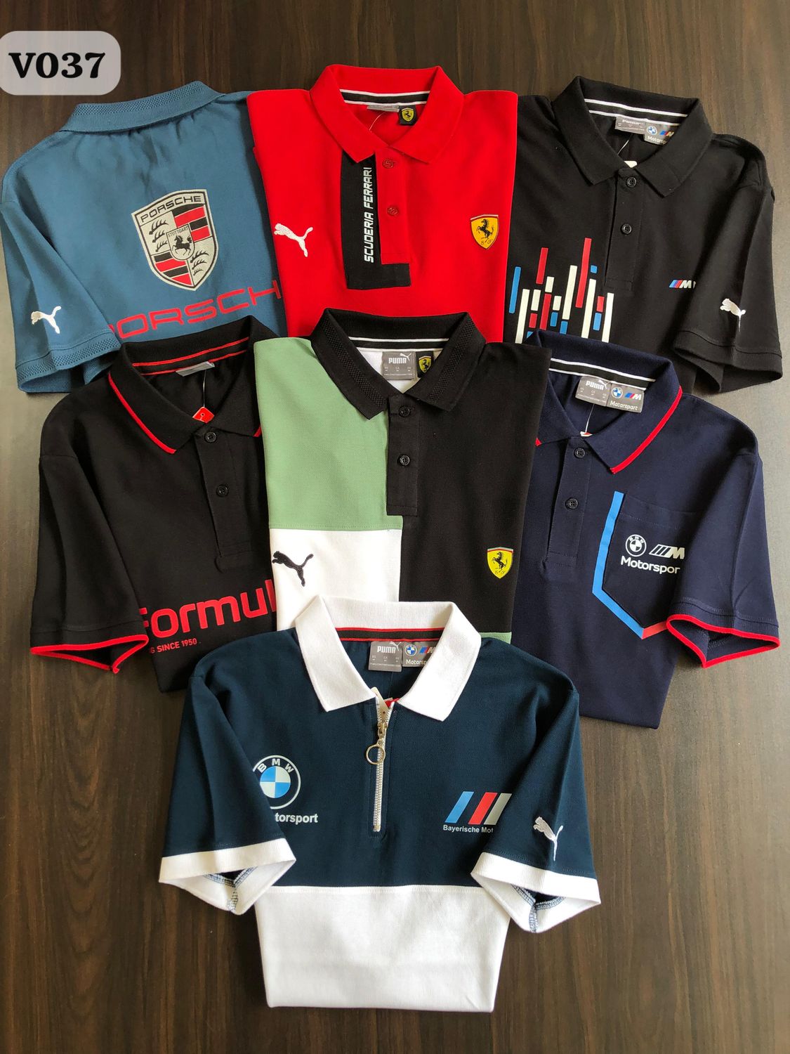 Puma Premium Quality Collar Neck Half Sleeve Men's T-shirt - 66 Pc