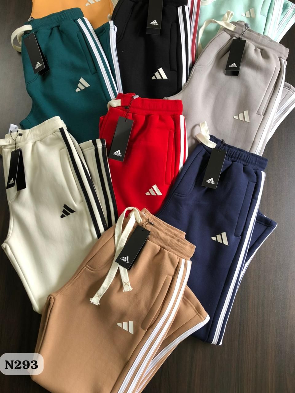 Adidas Premium Quality Cotton Men's Track Pants - 33 Pc