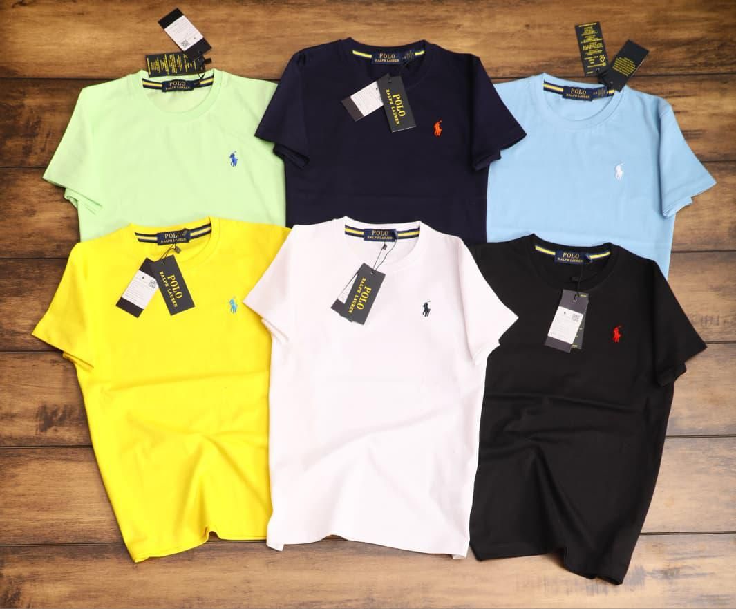 Ralph Lauren Premium Quality Round Neck Half Sleeve Kids T-shirt - 40 Pc