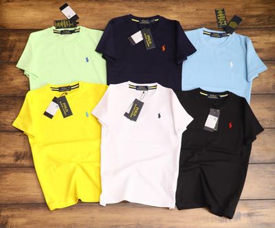 Ralph Lauren Premium Quality Round Neck Half Sleeve Kids T-shirt - 40 Pc