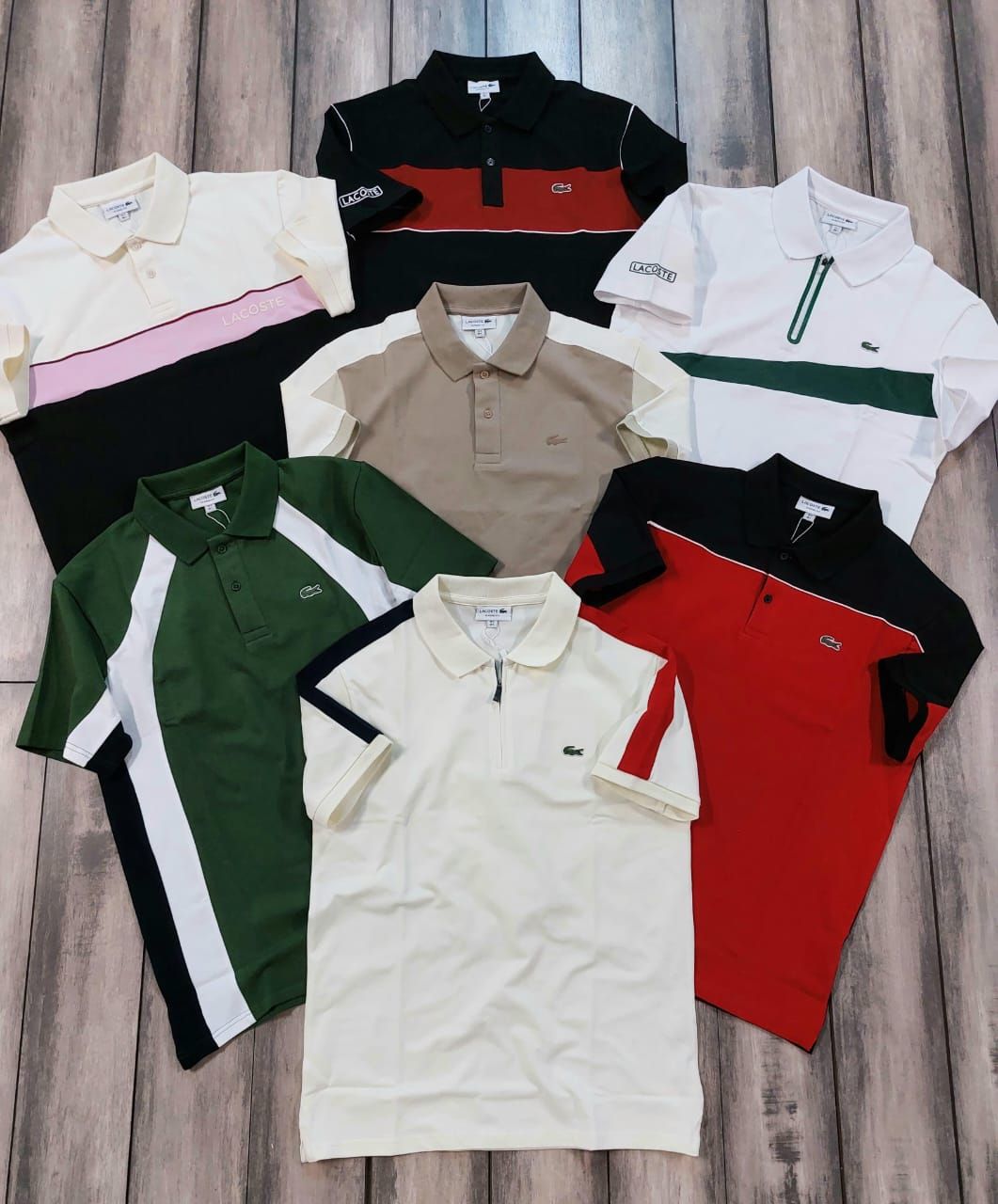 Men's Branded Premium Quality Collar Neck Half Sleeve Men's Polo T-shirt - 53 Pc