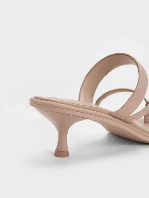 Low heel Square Toe sandals for women-90 pair