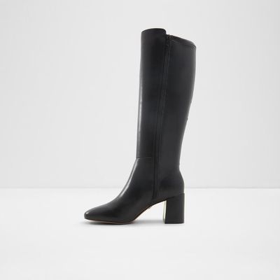 Black Long Pumps Knee-Length Boots for women- 90 pair